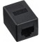 LogiLink NP0034A Adaptateur Ethernet Cat6 RJ45 Noir