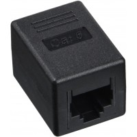 LogiLink NP0034A Adaptateur Ethernet Cat6 RJ45 Noir
