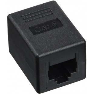 LogiLink NP0034A Adaptateur Ethernet Cat6 RJ45 Noir