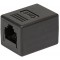 LogiLink NP0034A Adaptateur Ethernet Cat6 RJ45 Noir