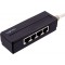 LogiLink MP0032 Splitter RJ45 4 Ports Noir