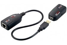 UA0207 Cable d'extension jusqu'a  50 m USB 2.0 Noir
