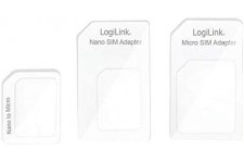 LogiLink AA0047 Adaptateur Sim Card Blanc