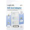 LogiLink AA0047 Adaptateur Sim Card Blanc
