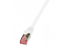 LogiLink PrimeLine Cable reseau Cat6 S/FTP AWG27 PIMF LSZH 15 m Blanc