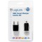 LogiLink Chargeur USB de voyage - Secteur et voiture (allume cigare) (PA0076)