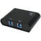 UA0216 Concentrateur USB 3.0 Noir