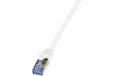 PrimeLine Cat.7 S/FTP 0.5m cable de reseau Blanc 0,5 m Cat7 S/FTP (S-STP)