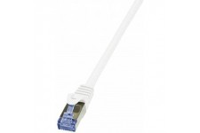 2m Cat7 S/FTP cable de reseau Blanc S/FTP (S-STP)