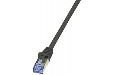 PrimeLine Cat.7 S/FTP 0.5m cable de reseau Noir 0,5 m Cat7 S/FTP (S-STP)