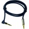 Cable connecteur Audio 3.5 stereo coudee coude 0,50 m