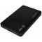 LogiLink UA0256 Boitier de Disque Dur 6,35 cm (SATA, USB 3.0) Noir