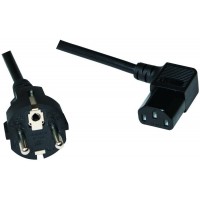 CP117 Cable d'alimentation male pour Prise Femelle C13 Schuko 2 m