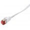 cf2021s Cable Patch CAT6 U/FTP (Shielded) (PIMF) Flat Slim Line AWG32, 0,50 m Gris