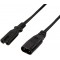 LogiLink Rallonge de cable d'alimentation 2 m