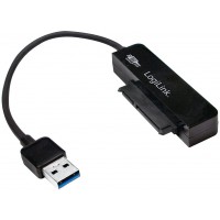 au0012 a Adaptateur/convertisseur USB 3.0 vers SATA 2,5 Pouces (6,35 cm) Noir