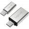 au0040 USB 3.1 (Type C) vers USB 3.0 Adaptateur Micro USB (Type A) Argent