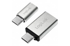 au0040 USB 3.1 (Type C) vers USB 3.0 Adaptateur Micro USB (Type A) Argent