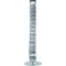 kab0065 Guide Cable pour Tables de Bureau Argent