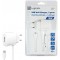 pa0146 W USB Prise Adaptateur avec cable Micro USB, 1 x Port USB, 10 W Blanc