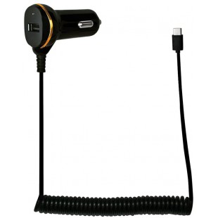 LogiLink PA0147 Bloc d'alimentation USB pour Voiture avec cable Micro USB