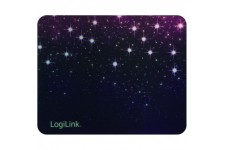 LogiLink Golden Laser ID0143 Outer Space Tapis de Souris avec Surface Micro-texturee Bleu fonce