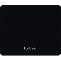LogiLink ID0149 tapis de souris Noir - Tapis de souris (Noir, Uniforme, Base antiderapante)