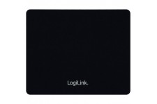 LogiLink ID0149 tapis de souris Noir - Tapis de souris (Noir, Uniforme, Base antiderapante)