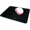 LogiLink ID0149 tapis de souris Noir - Tapis de souris (Noir, Uniforme, Base antiderapante)