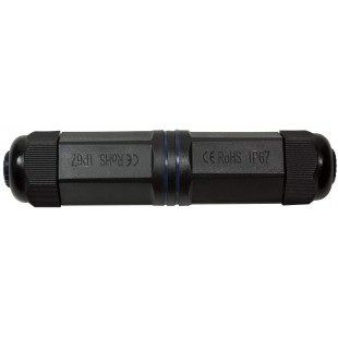 LogiLink NP0080 Connecteur de cable patch pour l'exterieur avec 2 prises RJ45 et protection IP67