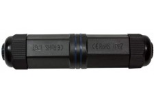 LogiLink NP0080 Connecteur de cable patch pour l'exterieur avec 2 prises RJ45 et protection IP67