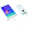 cu0115 USB vers Micro Sync et cable de Chargement avec Adaptateur Lightning Blanc 1.00m weiB