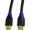 LogiLink CH0063 Cable HDMI standard haute vitesse avec Ethernet pour resolutions jusqu'a  4096 x 2160, Ultra HD et 3D Noir 3 m