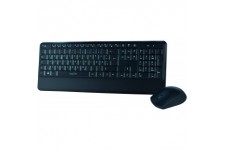LogiLink ID0161 clavier RF Wireless QWERTZ Allemand Noir - Claviers (Standard, Sans fil, RF Wireless, QWERTZ, Noir, Souris inclu