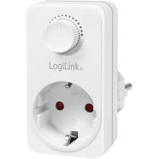 LogiLink Adaptateur de Prise, Blanc, PA0151