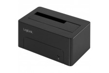 LogiLink QP0027 Quickport USB 3.1 GEN2 pour Disque Dur et SSD Noir 2,5/3,5"