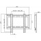  BP0034 Support TV Mural Noir 58,4-106,7 cm (23-42")