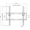 LogiLink BP0037 Support mural pour TV Noir 81,3-139,8 cm (32-55")