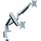 LogiLink BP0043 support d'ecran plat pour bureau 81,3 cm (32") Pince/boulon Aluminium - Supports d'ecrans plats pour bureau (Pin