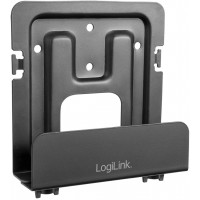 LogiLink BP0049 Support Universel pour Lecteurs Multimedias, Disques Durs, Cables, Boitiers Satellites, Noir