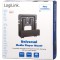 LogiLink BP0049 Support Universel pour Lecteurs Multimedias, Disques Durs, Cables, Boitiers Satellites, Noir