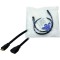 LogiLink CU0120 Cable d'extension USB 2.0 Micro-B Noir
