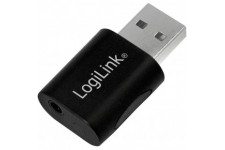 LogiLink UA0299 carte sons USB - Cartes sons (USB, Noir)