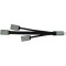 LogiLink UA0315 Hub USB-C (USB 3.1 Gen1 jusqu'a  5 Gbps) avec fiche Droite vers 2 Ports USB 2.0 (Type A Femelle) + 1 Port USB 3.