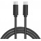 CU0128 cable USB 0,5 m USB 3.2 Gen 2 (3.1 Gen 2) USB C Noir