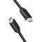 CU0128 cable USB 0,5 m USB 3.2 Gen 2 (3.1 Gen 2) USB C Noir