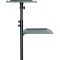 LogiLink BP0069 Chariot reglable pour projecteur/Ordinateur Portable Noir