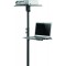 LogiLink BP0069 Chariot reglable pour projecteur/Ordinateur Portable Noir