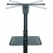 LogiLink BP0069 Chariot reglable pour projecteur/Ordinateur Portable Noir