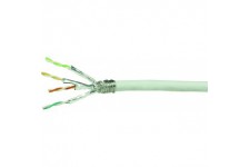 LogiLink CPV0054 Cable de raccordement S/FTP Cat7 600 MHz LSZH (faible degagement de fumee zero halogene), 10 GBase-T/ISDN/PoE/P